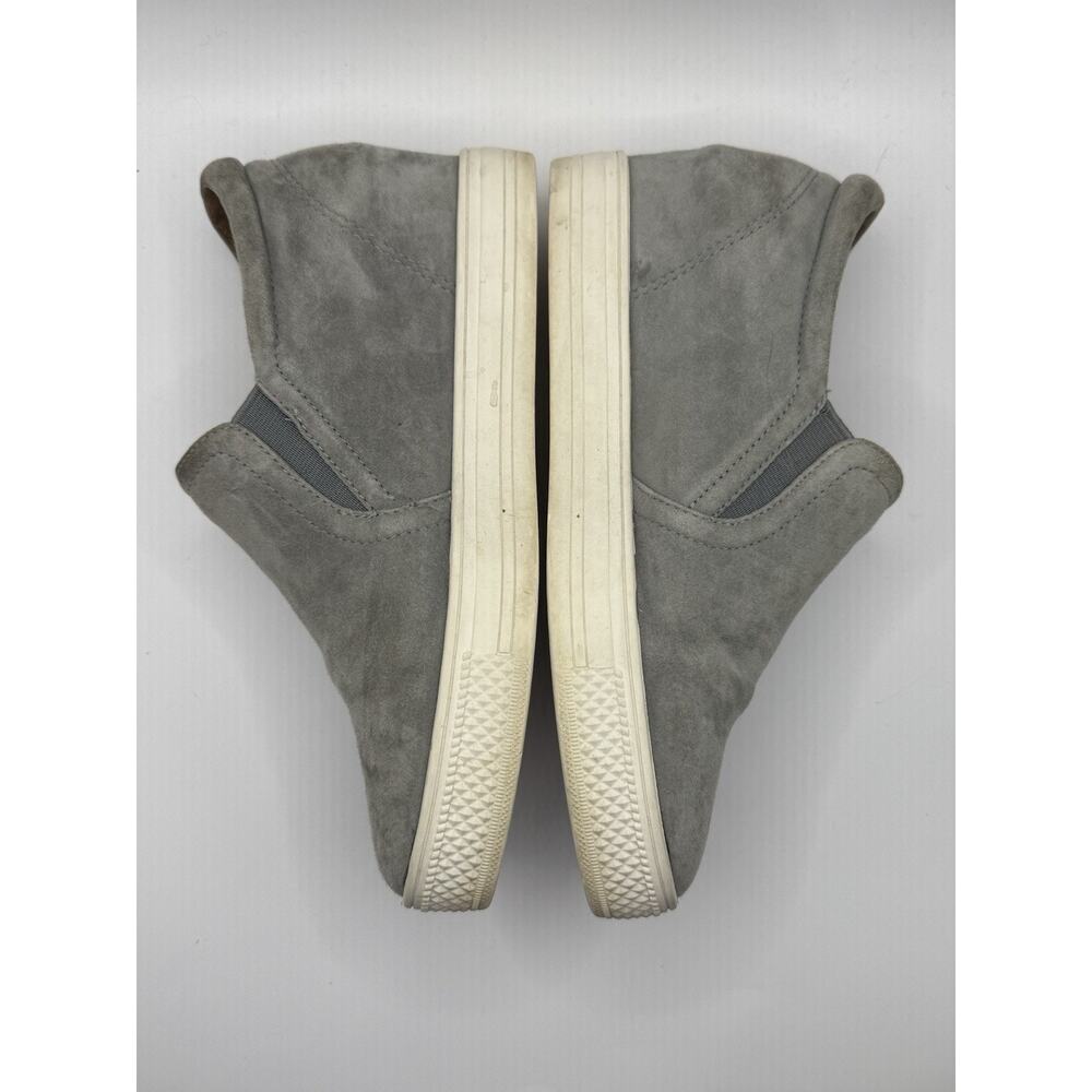 CASLON GRAY SUEDE LEATHER HIDDEN WEDGE LOAFERS WOMEN'S US SIZE 6M HOT #58665 - Picture 3 of 9